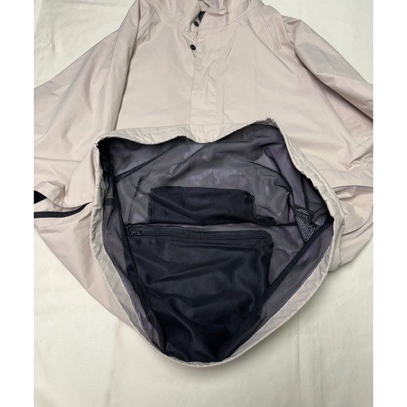 DRYJOYS by FootJoy Mens Lightweight Anorak Pullover Rain Jacket L Beige - Picture 8 of 11